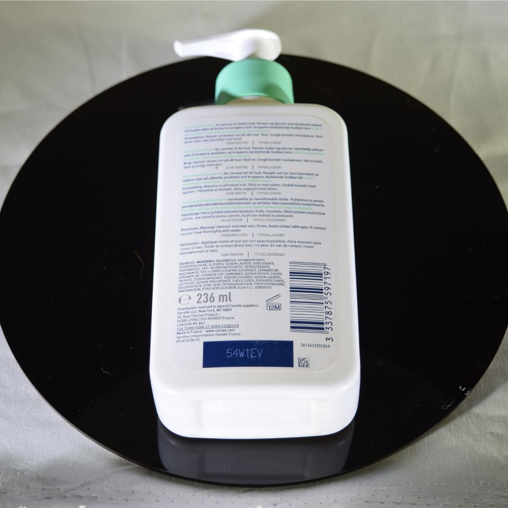 Sữa Rửa Mặt CeraVe-Làm Sạch Sâu,Dưỡng Ẩm,Làm Trắng.