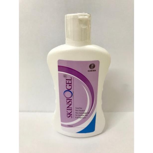SỮA RỬA MẶT AN TOÀN VÀ DỊU NHẸ SKINSIOGEL CHO DA NHẠY CẢM CHAI 150ml | BigBuy360 - bigbuy360.vn