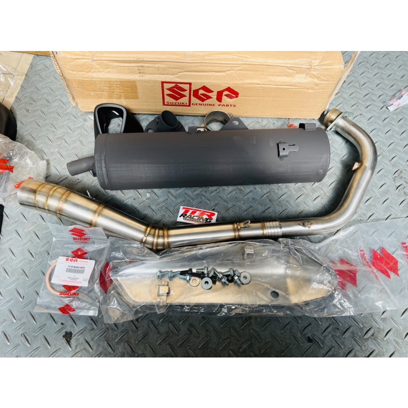 Fullset pô Indo đen có vỹ gắn Raider Sonic Winner Ex150