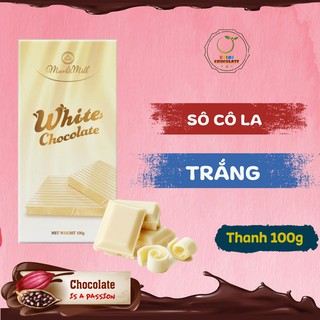 Socola trắng thanh 100g || Mark & Milk Chocolate