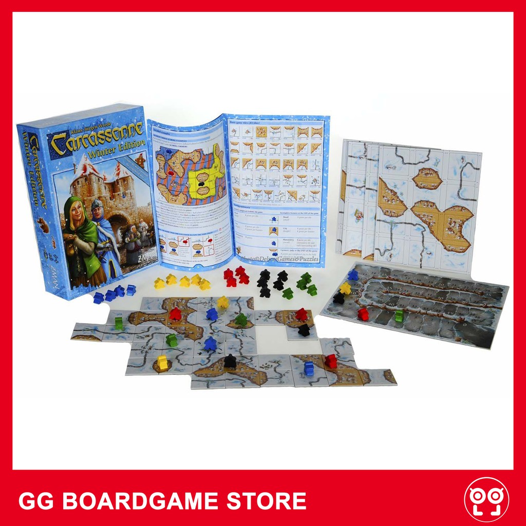 Carcassonne Winter - Vùng đất trù phú mùa đông bản tiếng Anh