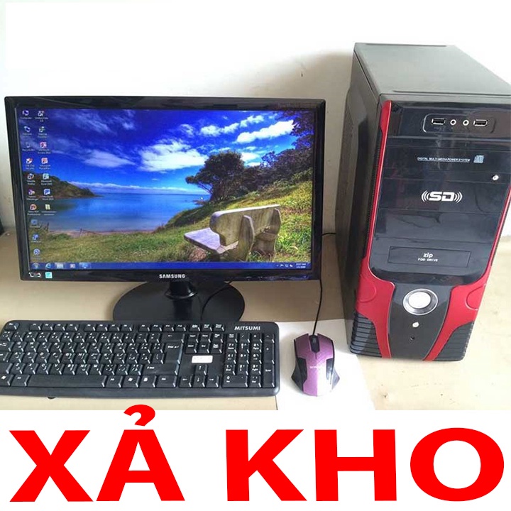 Máy Tính Bàn PC Chơi Game Online, Học Tập, Thùng Máy Tính Văn Phòng Cấu Hình 2GB, Ổ Cứng 160GB | BigBuy360 - bigbuy360.vn