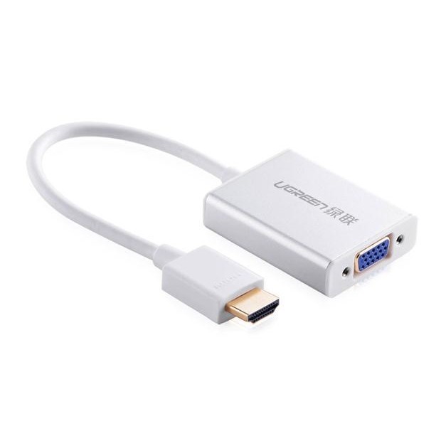 CÁP CHUYỂN ĐỔI HDMI TO VGA + Audio UGREEN 40233 Màu Đen(MM102)