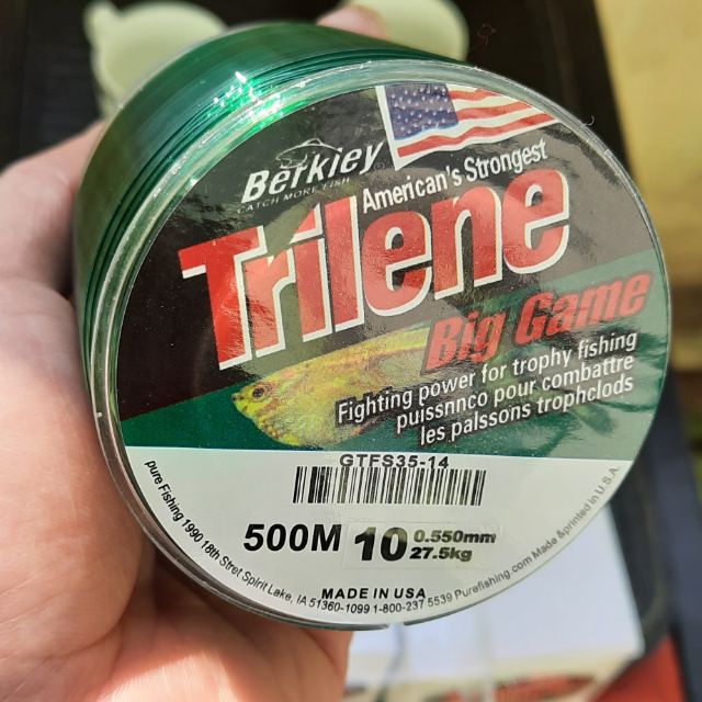 Cước câu cá trilene big game 500m