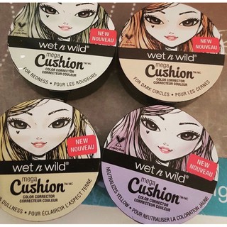 [AUTH BILL MỸ] Phấn nước mega cushion color corrector wetnwild