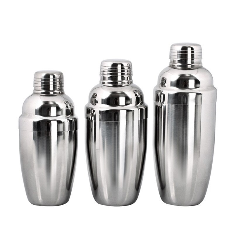 Bình lắc shaker pha chế, Bình lắc Cocktail bằng Inox 350ml 500ml 700ml