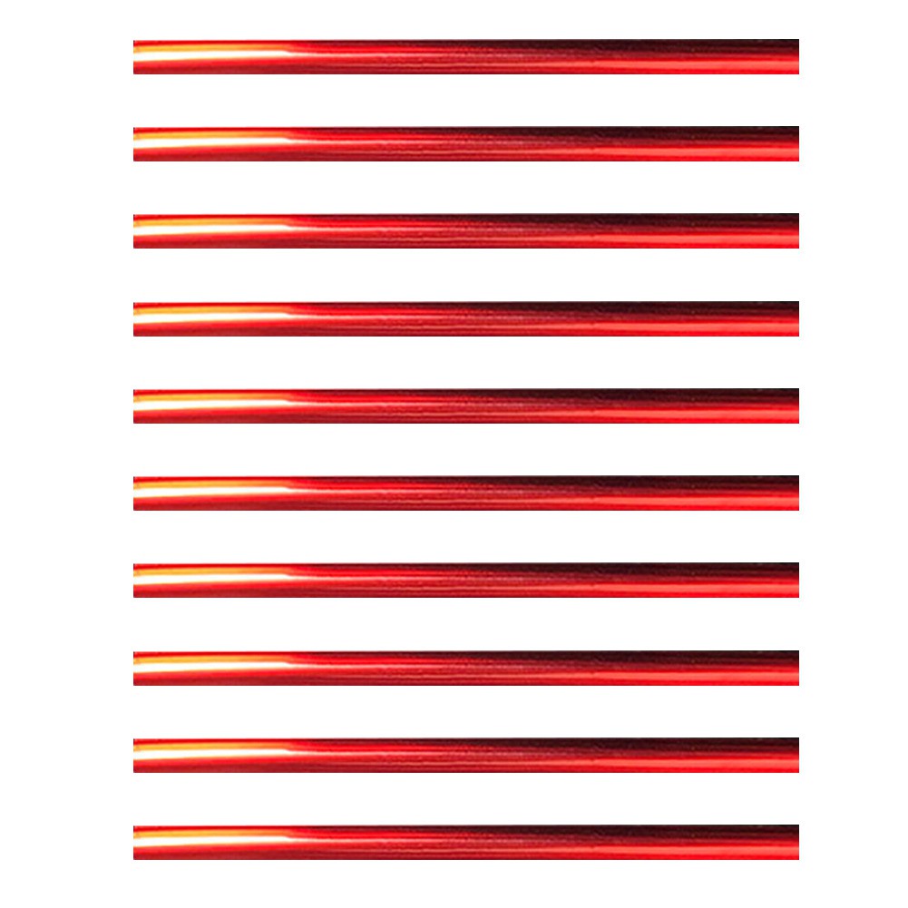 10 Miếng Dán Chữ U Dài 20cm Dùng Trang Trí Lỗ Thông Gió Xe Hơi