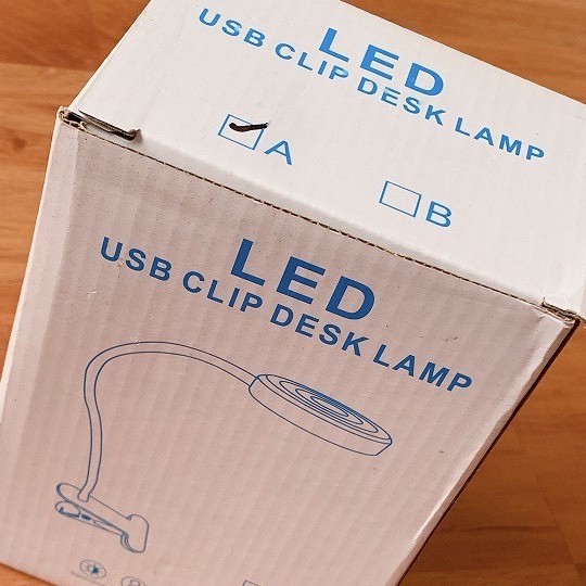 ĐÈN LED MINI(GỒM SẠC) KẸP BÀN LÀM NAIL,NỐI MI,PHUN XĂM 2 CHẾ ĐỘ SÁNG | BigBuy360 - bigbuy360.vn