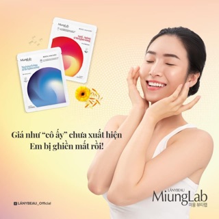1 Mặt nạ Miung lab Hàn Quốc ( màu đỏ )