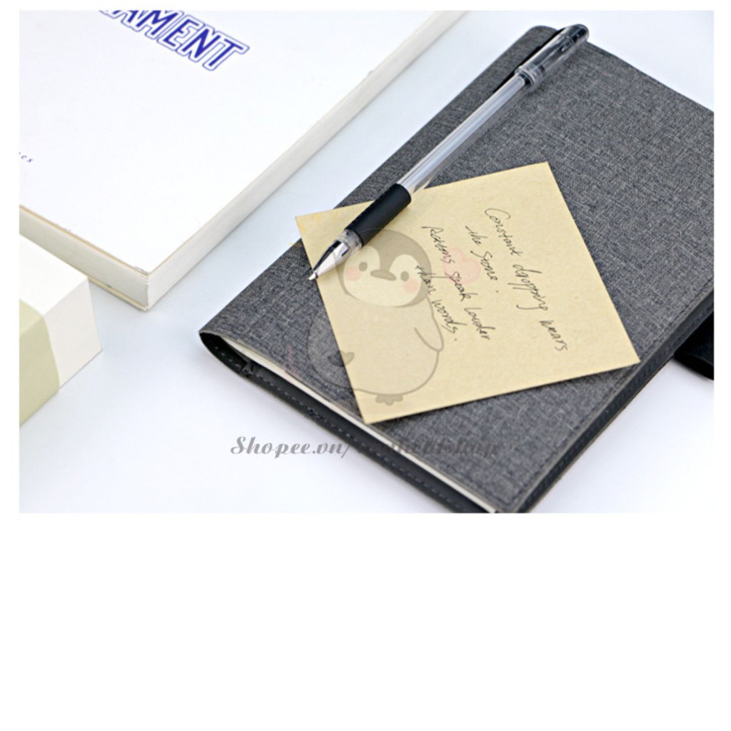 giấy nhớ SALE giầy note vintage dán văn phòng học tập cute nhỏ gọn 400 tờ chống lóa mắt hàng nhập khẩu cao cấp