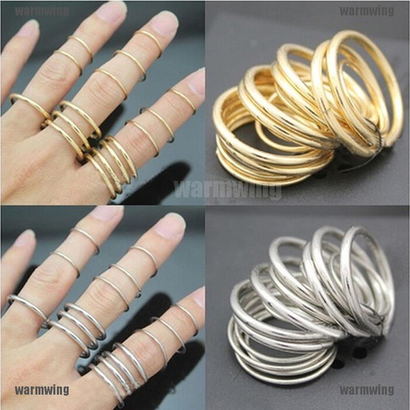 (MớI) Nhẫn Midi NhiềU KiểU DáNg - Bộ 16 CáI