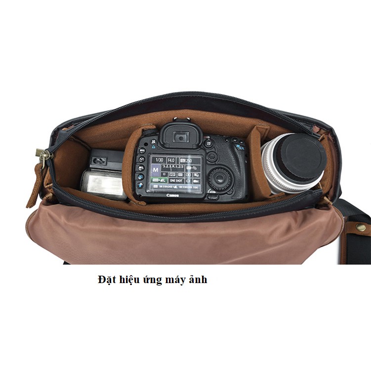 Túi máy ảnh đeo chéo Artisan Twill SB-275, 3 màu, Tặng hộp đựng thẻ nhớ