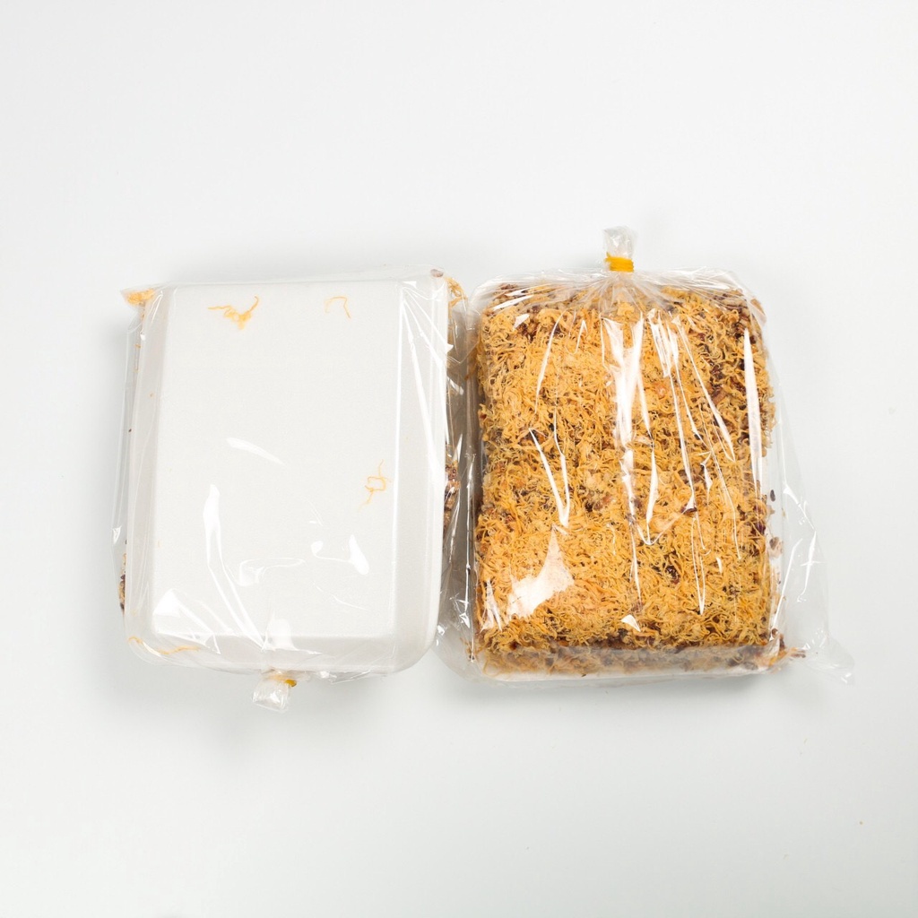 Cơm cháy gạo lứt siêu chà bông  đồ ăn vặt healthy