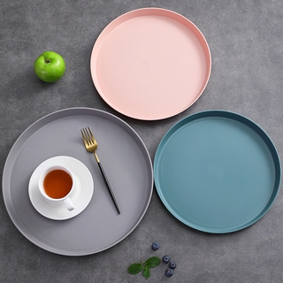 Khay đựng thức ăn hình tròn bằng nhựa