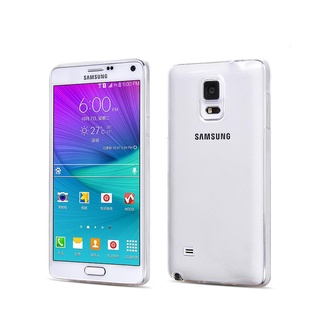 Ốp Lưng Silicon Samsung Note 4 (Trong suốt)