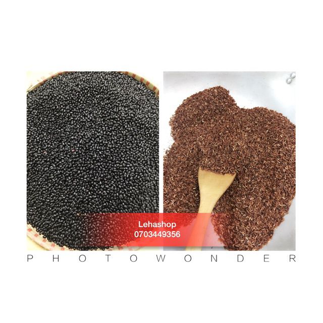 Combo 5kg gạo lứt đậu đen rang