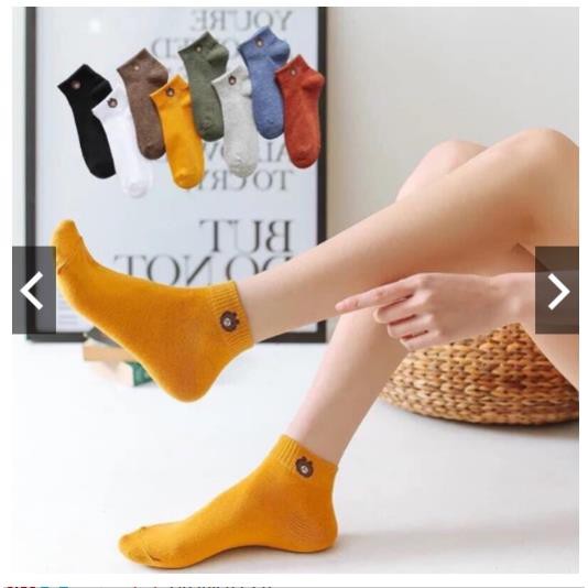 SET 10 TẤT GẤU NỮ CỔ NGẮN SIÊU XINH