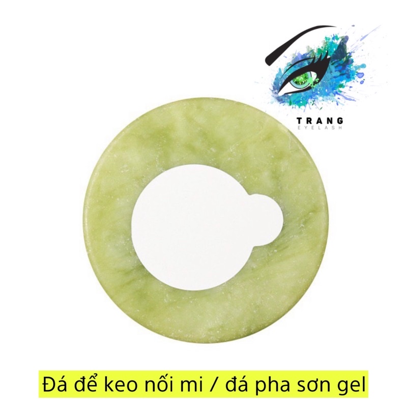 Đá để keo - sơn nail đẹp, hỗ trợ để keo lâu khô, keo mướt, tiết kiệm keo nối mi