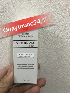 KEM TRỊ MỤN NEODERM PLUS(20g) DATE 2022