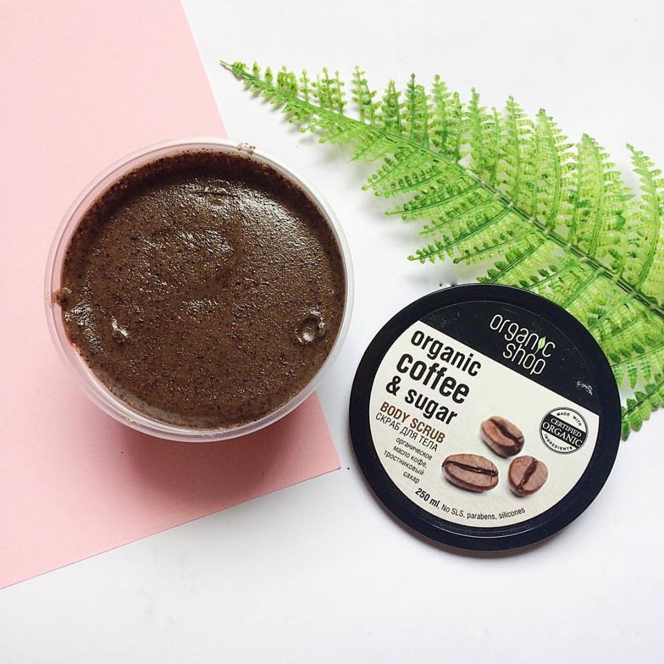 Tẩy Da Chết Toàn Thân Organic Shop Coffee Sugar Body Scrub 250g