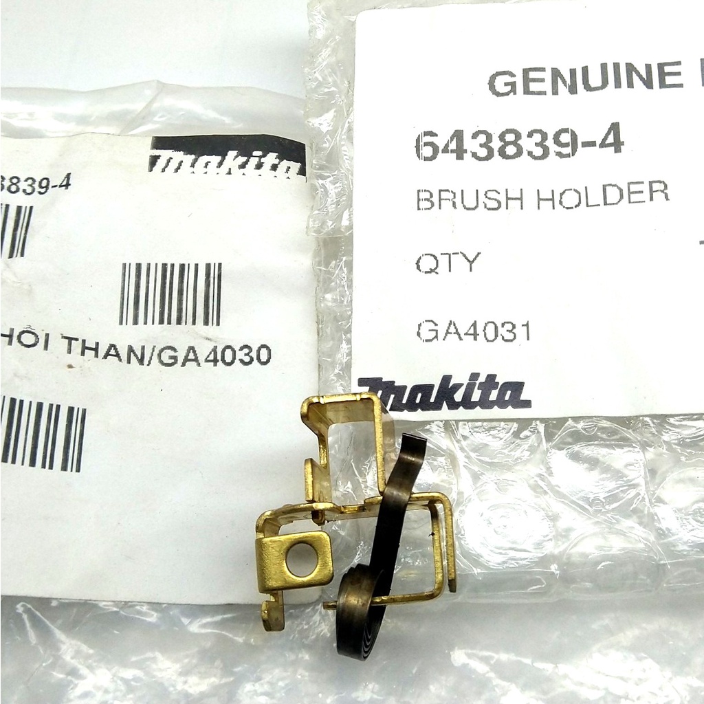 Ổ chổi than máy mài Makita GA4030 GA4031 643839-4
