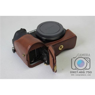 Bao da (Halfcase) máy ảnh Sony A6500