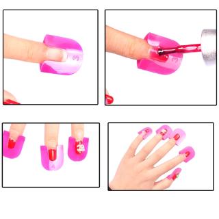 Set 26 Miếng Dán Chống Lem Sơn Móng Tay 10 Kích Cỡ