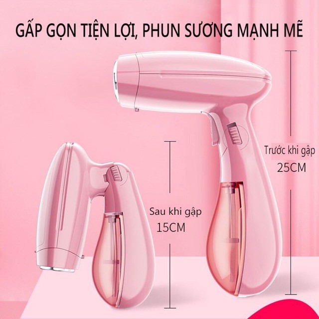 Bàn ủi hơi nước cầm tay tiện lợi AUX-Y6005 cao cấp nhỏ gọn tiện lợi thích hợp khi đi du lịch và công tác