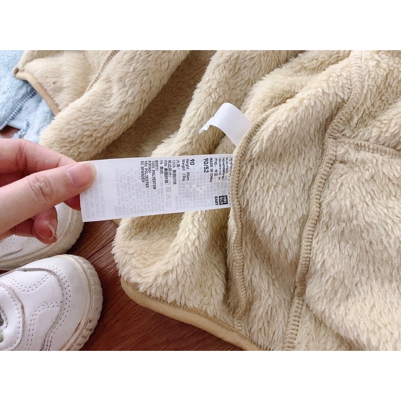 Áo Khoác lông Uniquiloo xuất xịn bé trai bé gái