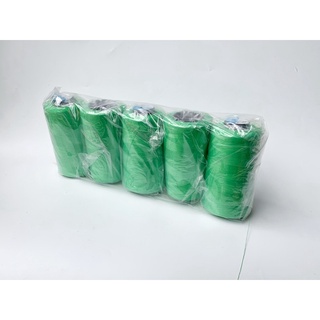 VỈ 5 CUỘN CHỈ MAY MÀU XANH LÁ ĐẬM 5000M