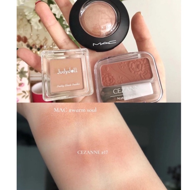 Má hồng Cezanne Natural Cheek Blush