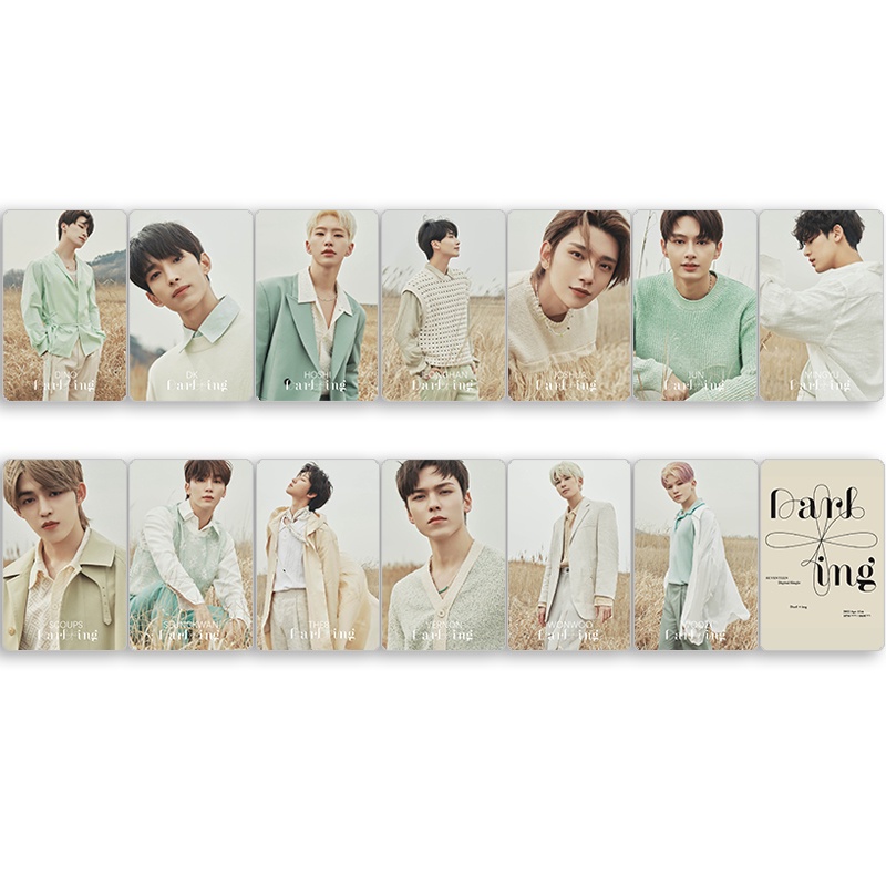 Seventeen Album Darl+ing Small Card Plastic Photocard