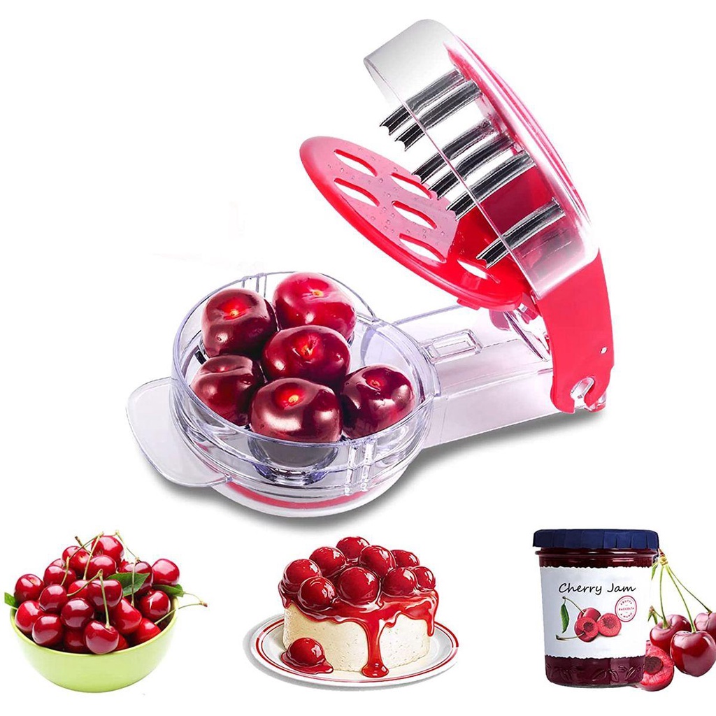 Cây Nghiền Cherry 6 Lỗ Bằng Thép Không Gỉ