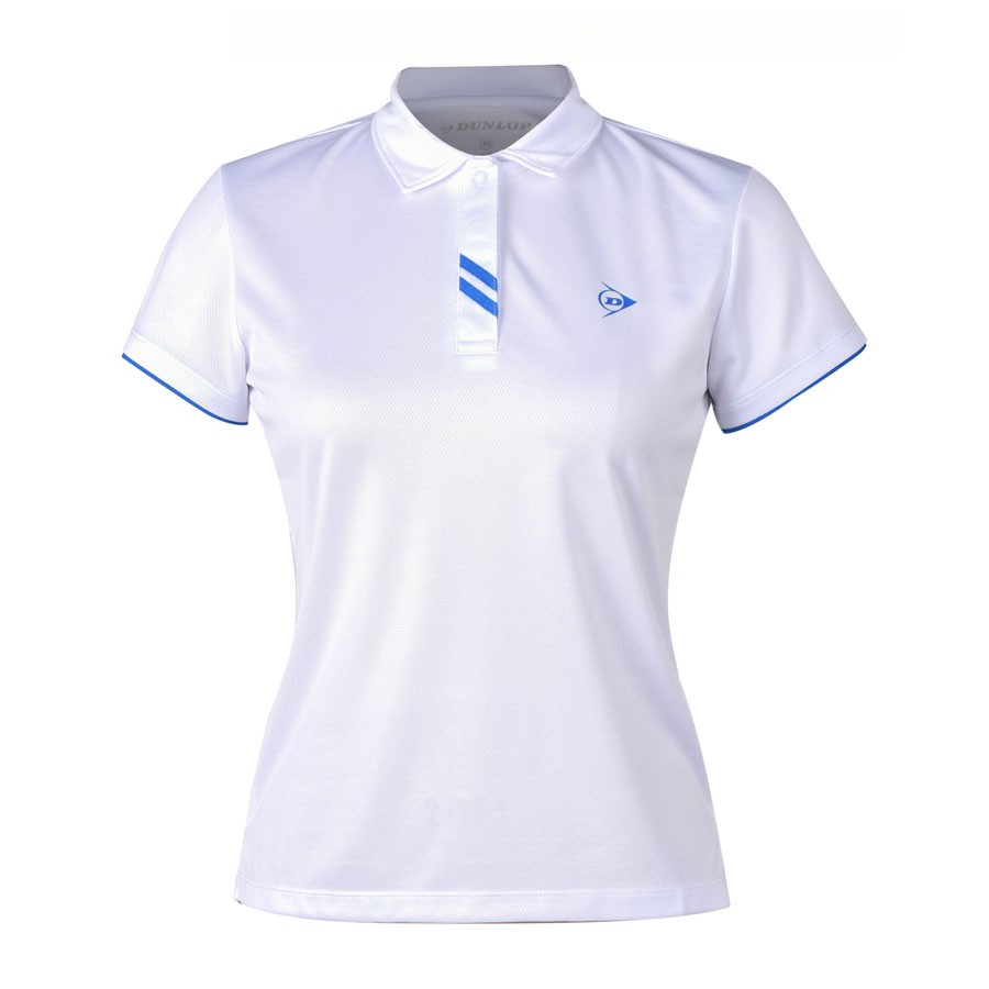 Áo Polo nữ thể thao Dunlop - DABAS9106-2C áo cầu lông tennis nữ chính hãng Dunlop - thương hiệu từ Anh Quốc-freeship