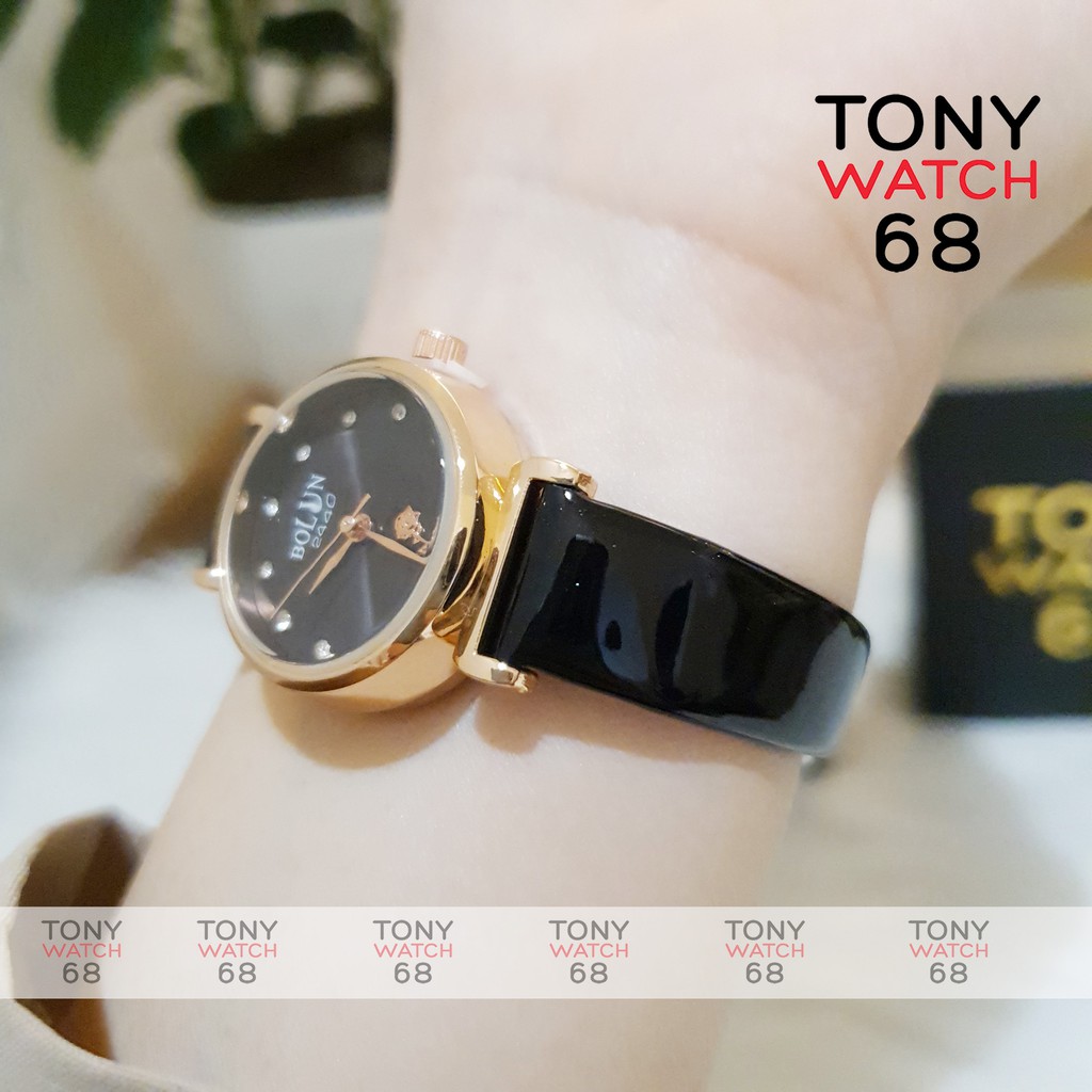 Đồng hồ nữ thời trang Bolun dây da đẹp giá rẻ đeo tay chống nước chính hãng | BigBuy360 - bigbuy360.vn