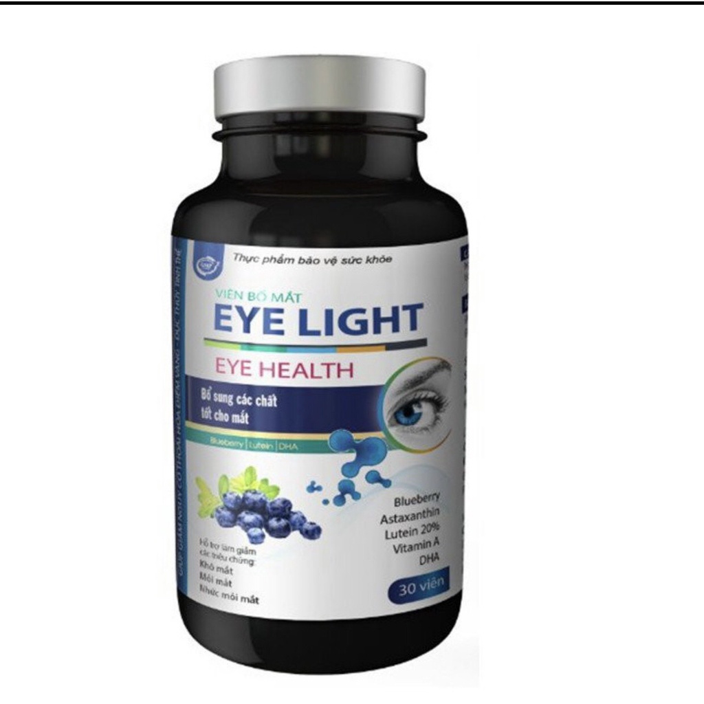 Viên uống, bổ mắt, sáng mắt, Eye Light tăng cường thị lực