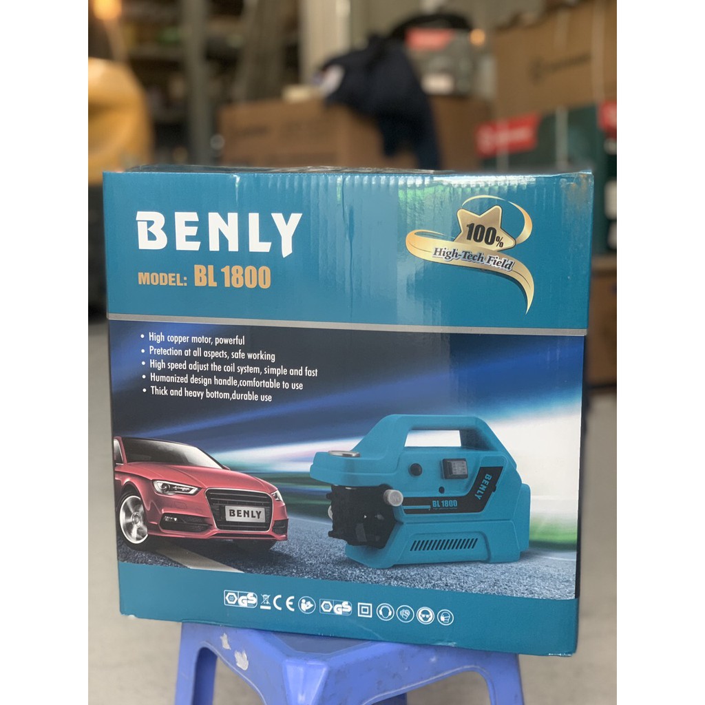 Máy Rửa Xe 1800W Benly BL 1800