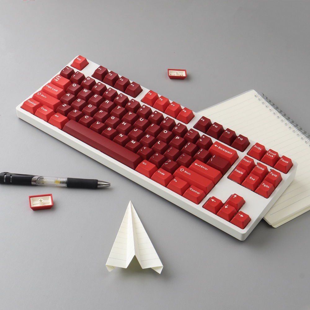 AiFei Jamon keycaps cherry profile Double Shot ABS keycap 171keys