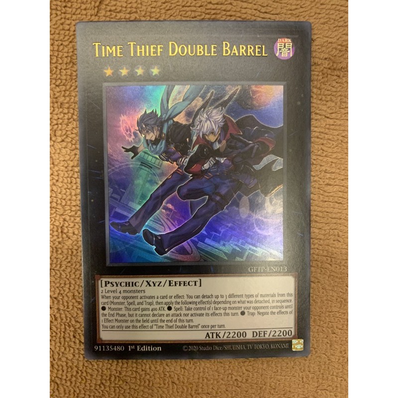 bài yugioh:time thief double