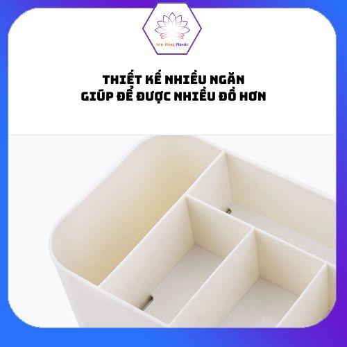 Kệ mỹ phẩm mini nhiều ngăn tiện dụng , kệ mỹ phẩm mini để bàn giúp bàn làm việc gọn gàng hơn