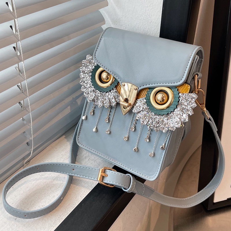 Túi Đeo Vai Hình Vuông Cỡ Nhỏ Phối Tua Rua Thời Trang Cao Cấp Cho Nữ