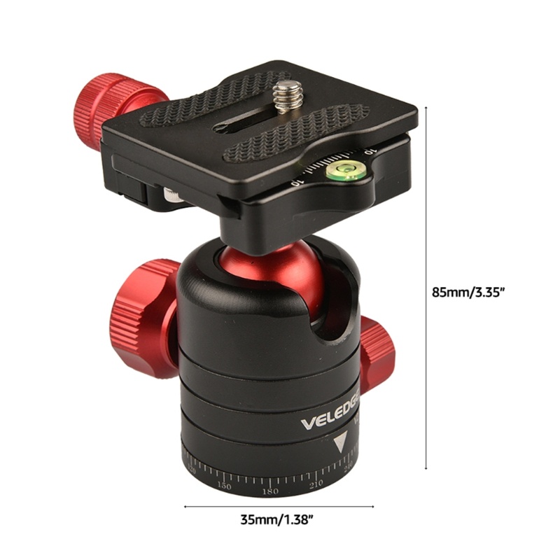 Giá Đỡ Máy Ảnh Ba Chân zzz 3 / 8 &quot;Xoay 360 Độ Tháo Lắp Nhanh Tiện Dụng