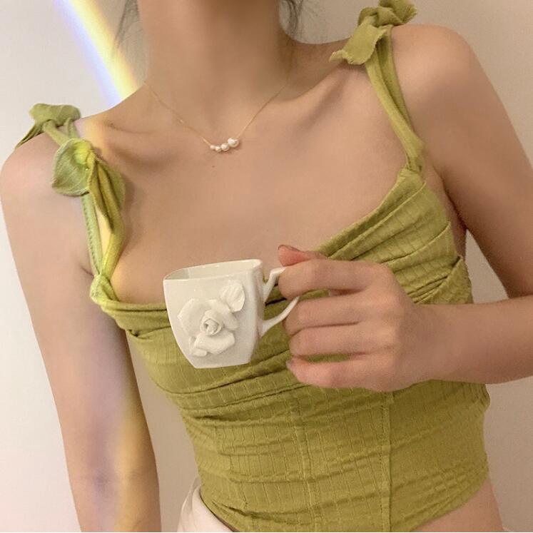 Vòng cổ Đính Hạt Ngọc Trai Thời Trang Dành Cho Nữ