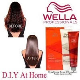 THUỐC DUỖI TÓC SUÔN MƯỢT WELLA DẠNG GEL 100MLx2 Màu đỏ