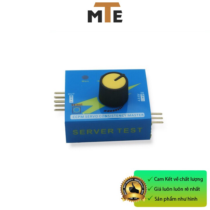 Mạch test servo, esc motor brushless