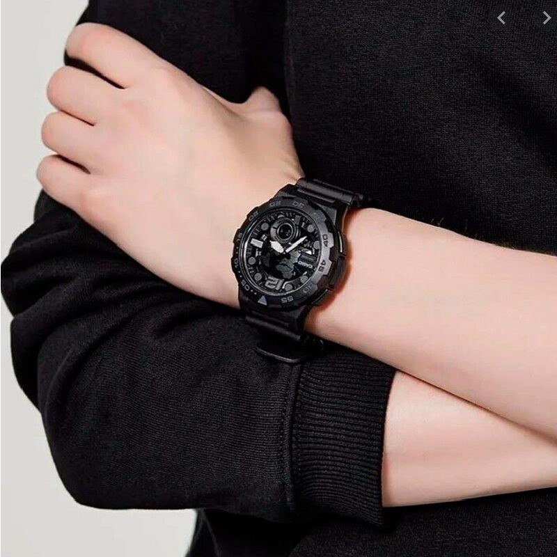 Đồng hồ nam dây nhựa Casio chính hãng Anh Khuê AEQ-100W-1BVDF