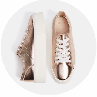 Giầy hồng bóng Bsk size 37