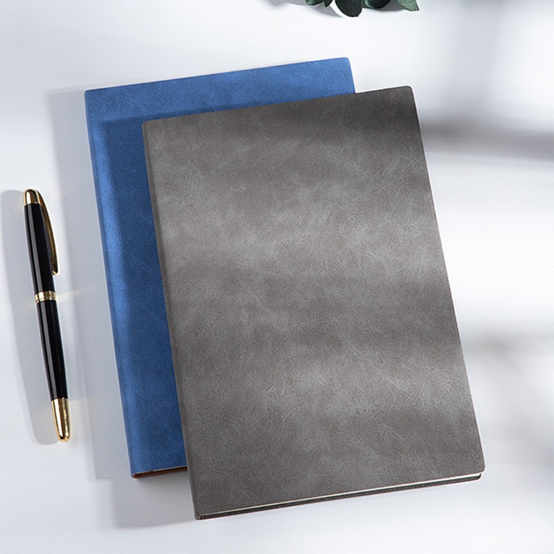 Sổ Tay Bìa Da Mềm Dày Sáng Tạo Khổ A5