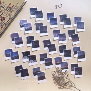 Sticker phong cảnh 40 chiếc ST099
