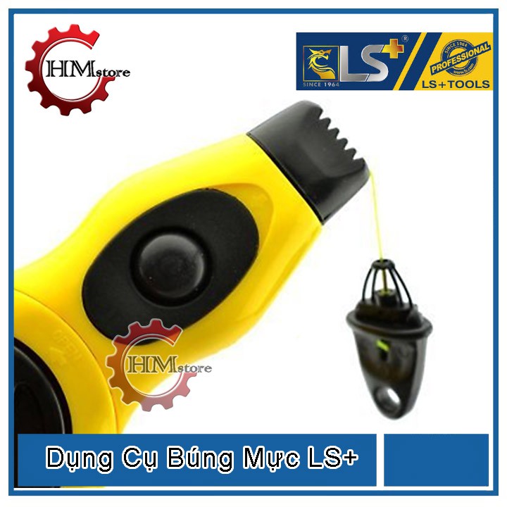 [Freeship] [Chính hãng] Dụng cụ búng mực hồ lô LS+ Bật mực tự động giá rẻ, căng mực thẳng LS+